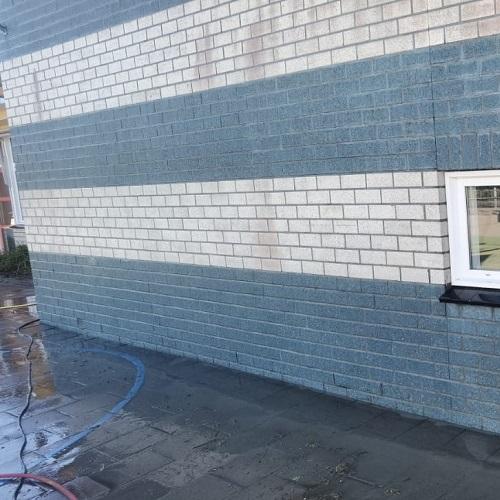 Heerhugowaard Reinigen dakgootrand kozijnwerk gevel school en gebouwen April 2026