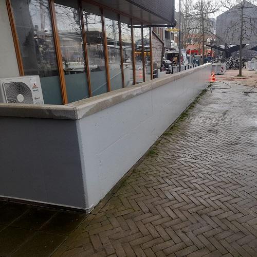Station Heiloo Reinigen afdekbanden keerwanden tegels trap April 2026