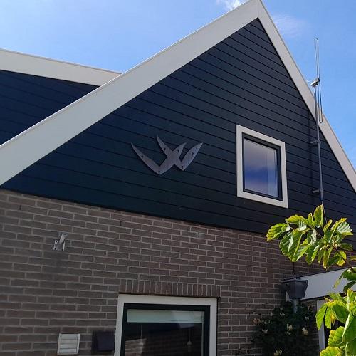 Reiniging kunststof houtwerk en zonnepanelen Oterleek Schermer Augustus 2025
