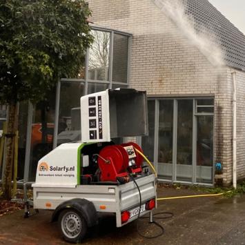 Reinigen buitengevel woning Butterhuizen Heerhugowaard December 2023