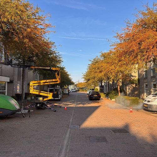 Reiniging en impregneren verschillende gevels in centrum Schagen Oktober 2025