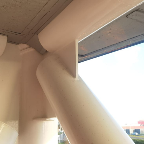 Reiniging staalconstructie en daken AZ Stadion Alkmaar Januari 2026