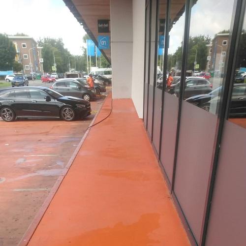 Glasbewassing en reiniging winkelpand Koog aan de Zaan September 2025