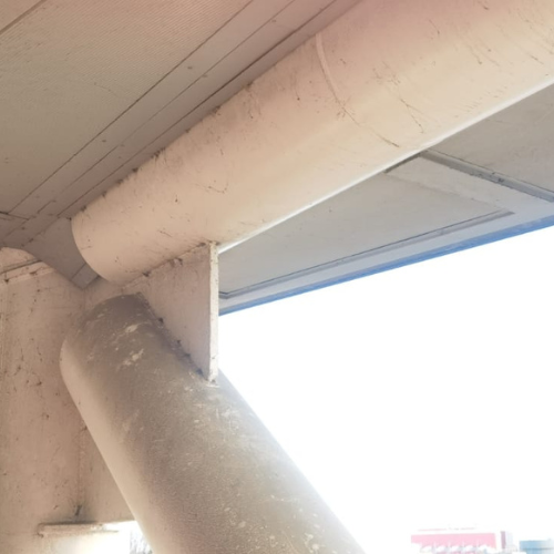 Reiniging staalconstructie en daken AZ Stadion Alkmaar Januari 2026