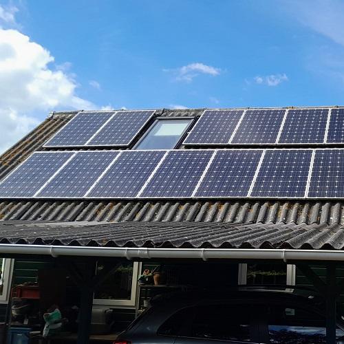 Reiniging kunststof houtwerk en zonnepanelen Oterleek Schermer Augustus 2025