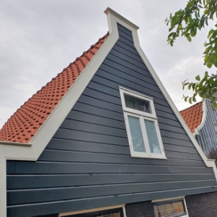 Reiniging boeidelen woning particulier Nieuwendammerdijk Amsterdam Juni 2021
