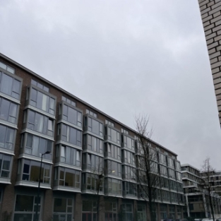 Reiniging boeidelen, balkonranden en dakafwerking VvE Amsterdam April 2022