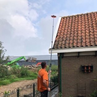 Reiniging buitenzijde woning Wieringerwaard Particulier September 2021