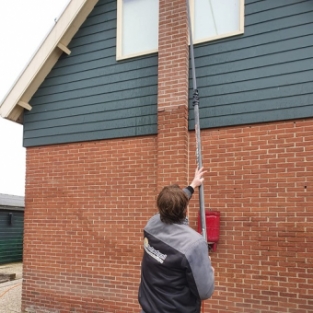 Reiniging schilder houtwerk woning particulier Zijderveld April 2021