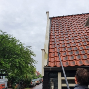 Reiniging boeidelen woning particulier Nieuwendammerdijk Amsterdam Juni 2021