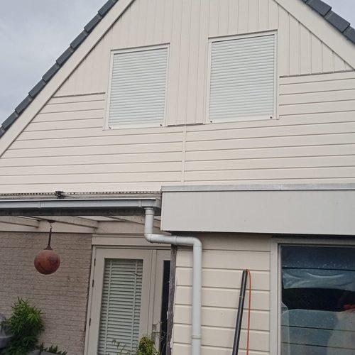 Reinigen gevelbekleding en dakkapellen Heiloo Vennewater September 2026