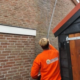 Reiniging boeidelen en dakkapel woning particulier Akersloot Augustus 2021