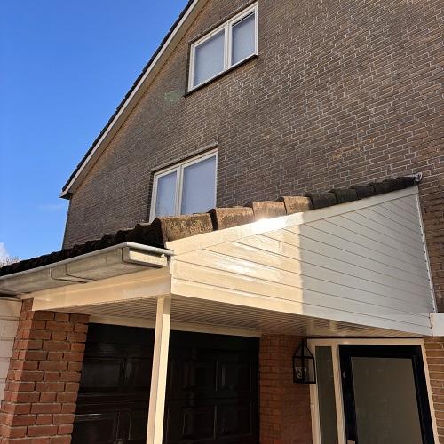 Impregneren gevel en schoorsteen Alkmaar Offenbachstraat maart 2026