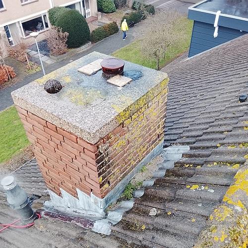 Schoorsteenrenovatie Bergermeer Alkmaar Januari 2026