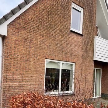 Voorgevel renovatie woning particulier Zuidwijk Heerhugowaard januari 2024