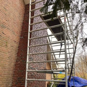Complete renovatie schoorsteen woning particulier Heerhugowaard februari 2024