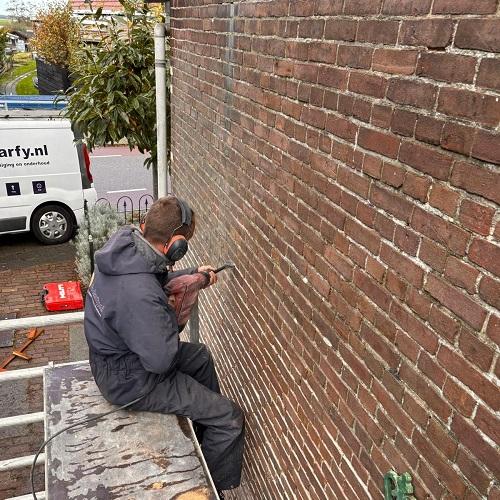 Gevelrenovatie Dorpsstraat Assendelft Oktober 2025