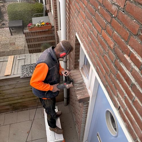 Gevelrenovatie Julianadorp Mei 2025