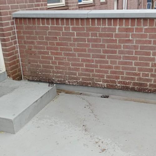 Reiniging entreeportieken woonblokken De Mare Alkmaar juni 2026