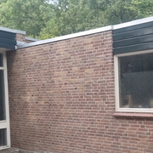 Gevelrenovatie en gevelbekleding reiniging woning particulier Hoorn September 2022