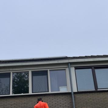 Gevelrenovatie voor,- en achterzijde woning Planetenwijk Heerhugowaard Mei 2023