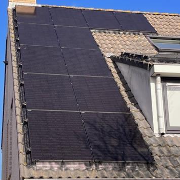 Aanbrengen vogelwering rondom zonnepanelen Heerhugowaard Butterhuizen Maart 2024