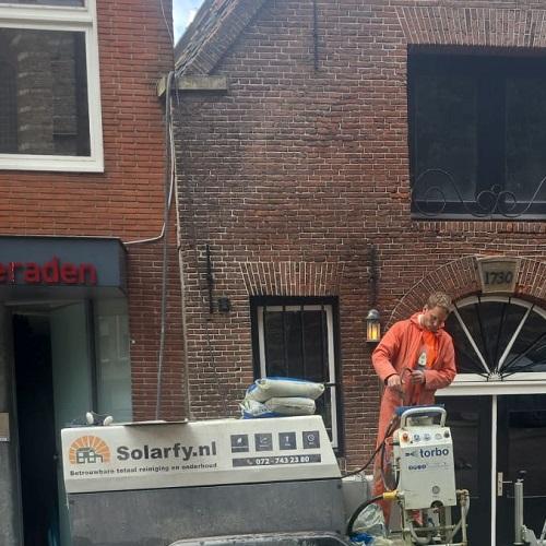 Gevelrenovatie centrum Alkmaar Juni 2025